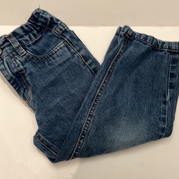 Nautica Toddler Jeans Size 3T Adjustable straps on the inside waist. Zipper. - Picture 12 of 13